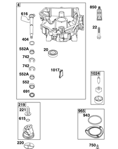 Part Location Diagram of 84011648 Murray SUMP, ENGINE